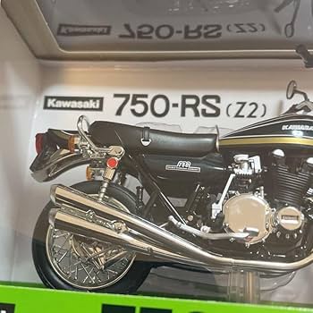 Kawasaki 750-RS (Z2) ダイキャストモデル Kawasaki 750rs Z2 オートバイダイキャスト 1:12 スケール